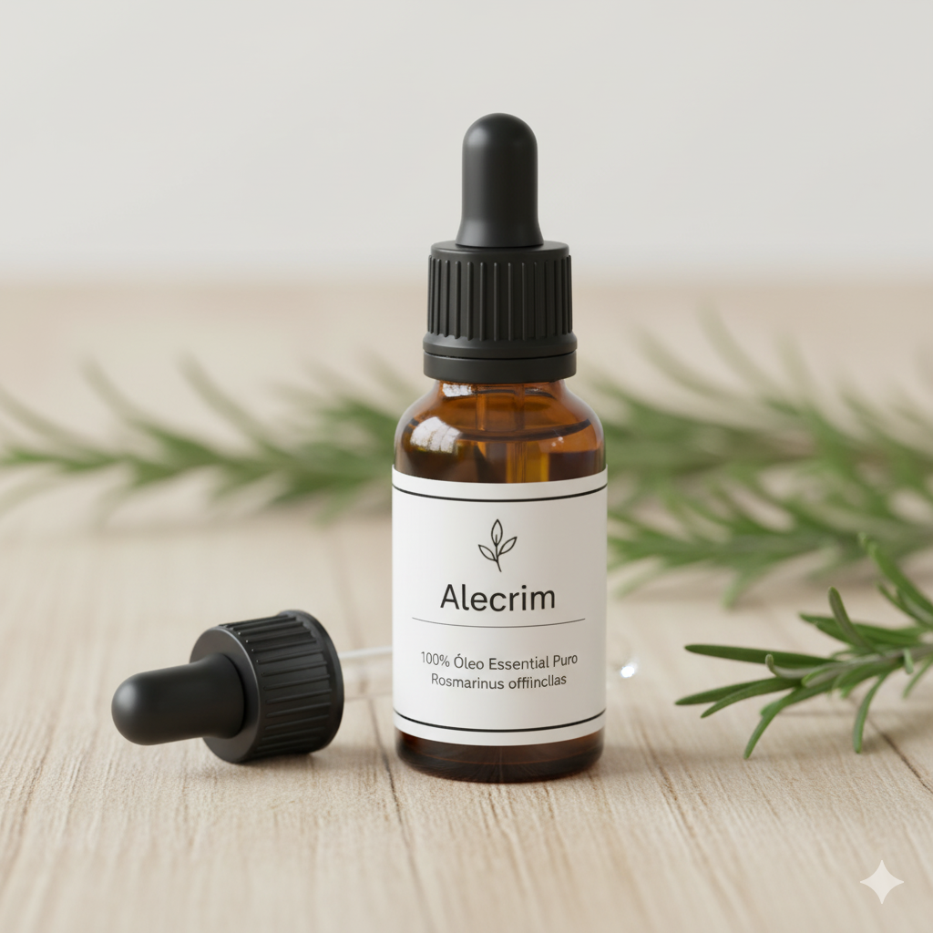 Óleo essencial de alecrim puro